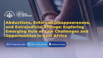 Abductions, Enforced Disappearances, and Extrajudicial Killings