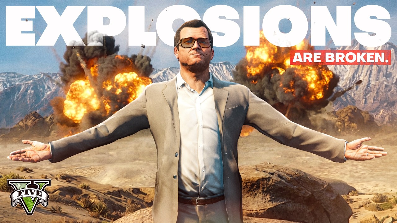 GTA 5's Explosions Are BROKEN! - Let Me Ruin Them For You (Facts and Glitches)