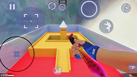 Strike Port Destruction | Bowie Knife Fade spd csgo | Offline Fps Android Gameplay