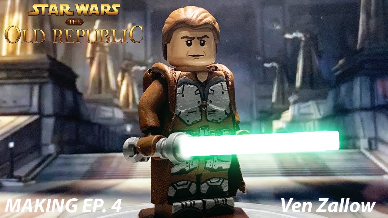 How to Make Ven Zallow LEGO Star Wars the Old Republic Minifigure! | MAKING EP. 4 |