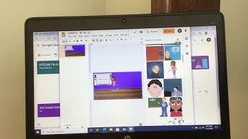 Schoology how to create an interactive update and announcement using google slides