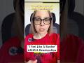 “I feel like a burden” ADHD & Relationships