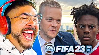 CASTRO REACTS TO ISHOWSPEED VS MARK GOLDBRIDGE (FIFA 23)