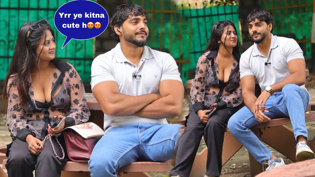 I Love you prank on cute girl || Kausar khan