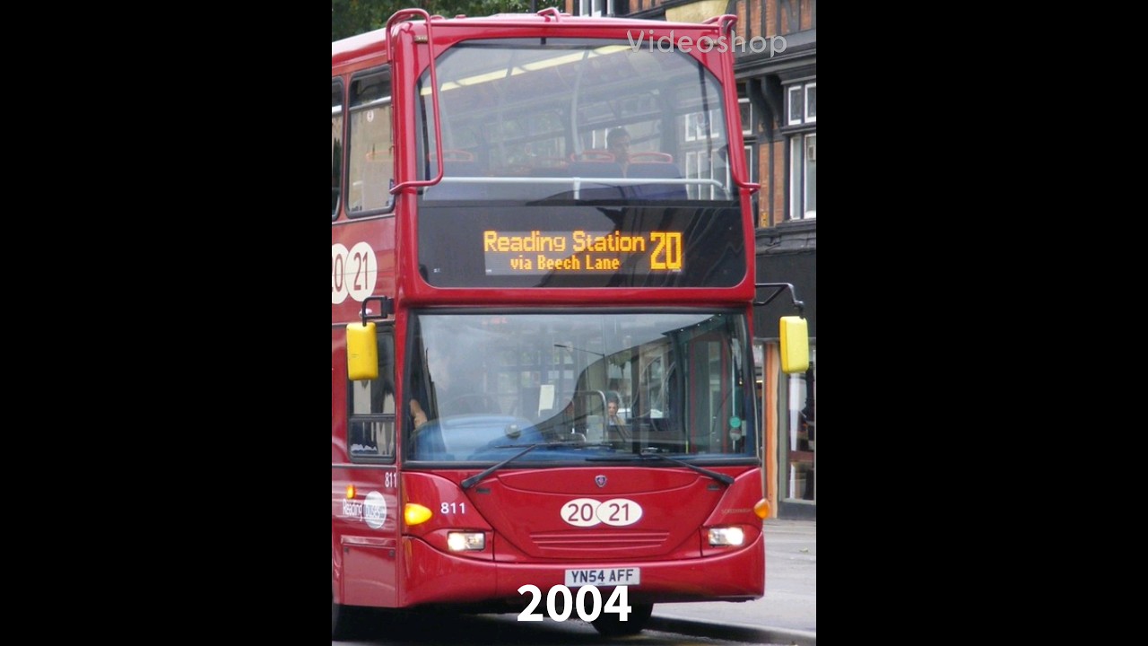 Claret 21/20 (2004-2023) Reading Buses * 20 Not in 2023 *