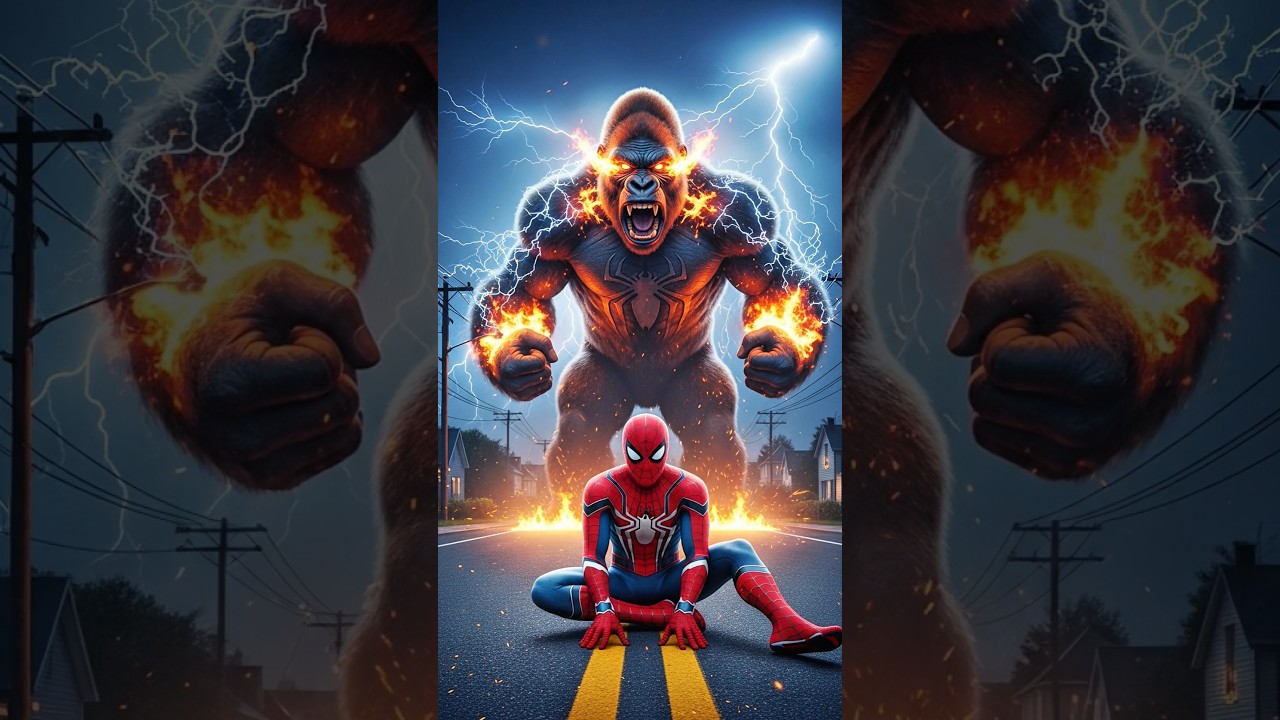 King Kong bana Spider-Man ka pet! 🦍🤯 | Ab kiya ho ga? 😂 