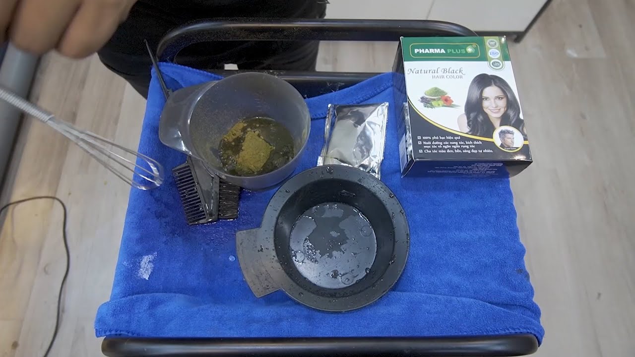Nhuộm Tóc Thảo Dược Pharma Plus [ Hướng Dẫn Sử Dụng ]