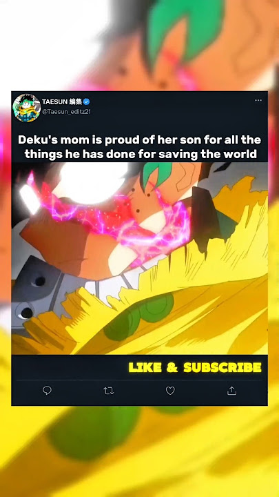 Inko sees Deku 100% vs Dark Might ☠️🔥 #myheroacademia #edit #mha #amv #anime