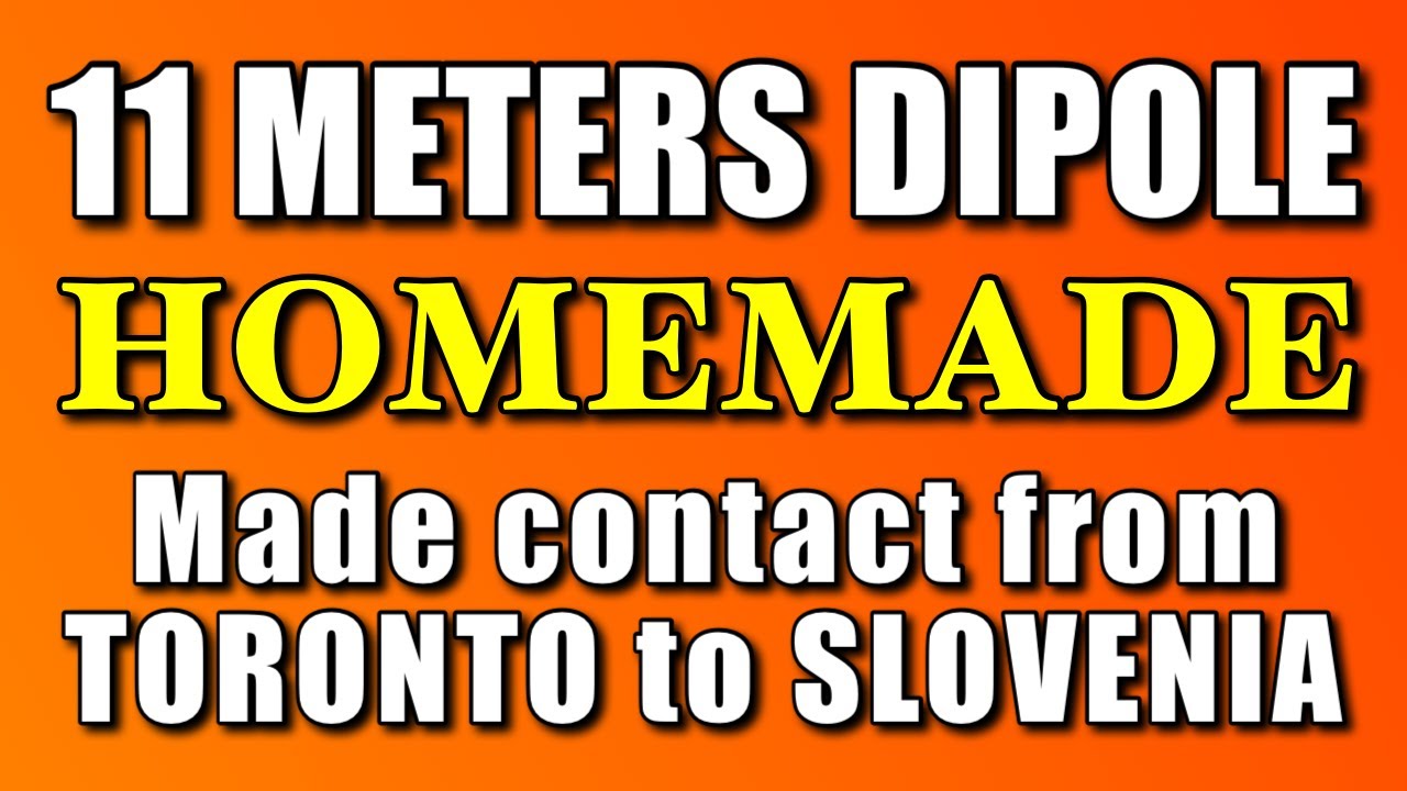 Самодельная дипольная антенна 11 метров - QSO со Словенией, 327PX011