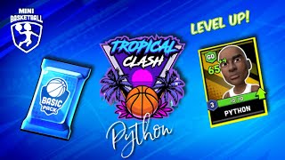 Mini Basketball - Tropical Clash! Python x1 In a Basic Pack! Level Up! screenshot 3