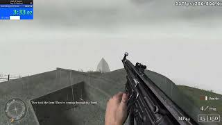 Call of Duty 2 - Any% Veteran - Defending the Pointe - WR 10:20.340