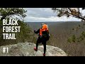 Late fall backpacking on the black forest trail  part 1