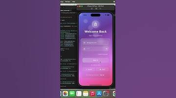 Liquid Glass Login UI 🌊💎💫 in #flutter #flutterdeveloper #flutterdev #mobile #mobileapp #liquidglass
