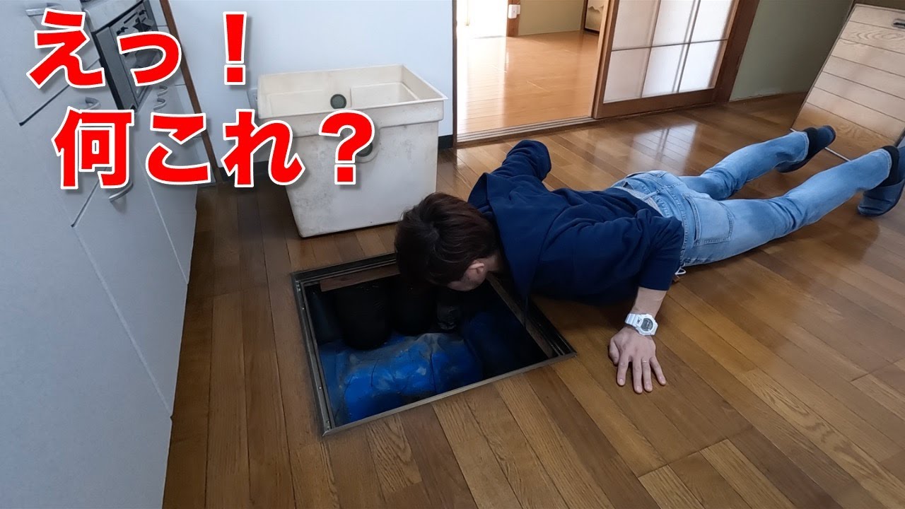 【DIY】90万で買った家の床下から謎の物体！？