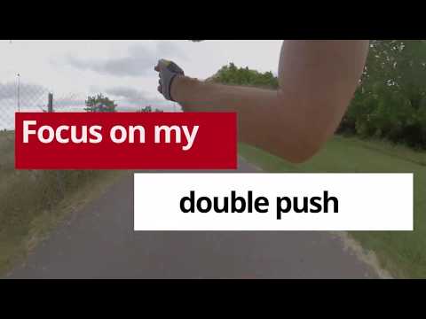 working on my double push (pascal briand vlog 305) 