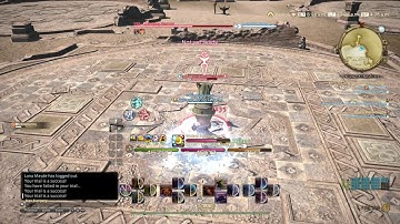 FINAL FANTASY XIV Samurai 370 Rotation Training