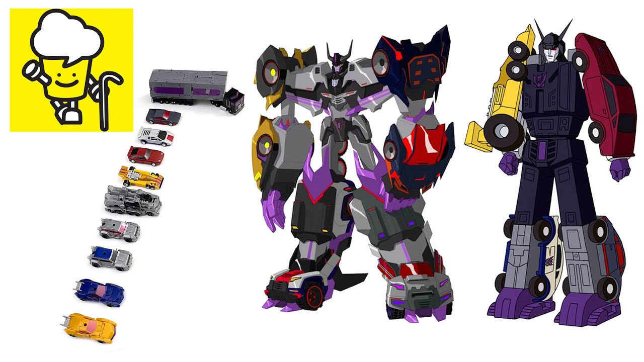 Antagonisme Om indstilling Fordeling Transformers Menasor Robots in Disguise G1 Magic Square トランスフォーマー 變形金剛 -  YouTube