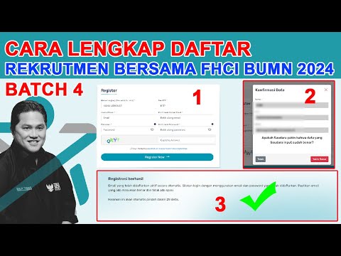 CARA LENGKAP DAFTAR REKRUTMEN BERSAMA FHCI BUMN 2024 BATCH 4