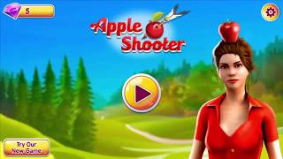Apple Shooter Girl (level 1 to 10 ) game play //download and enjoy the game screenshot 1