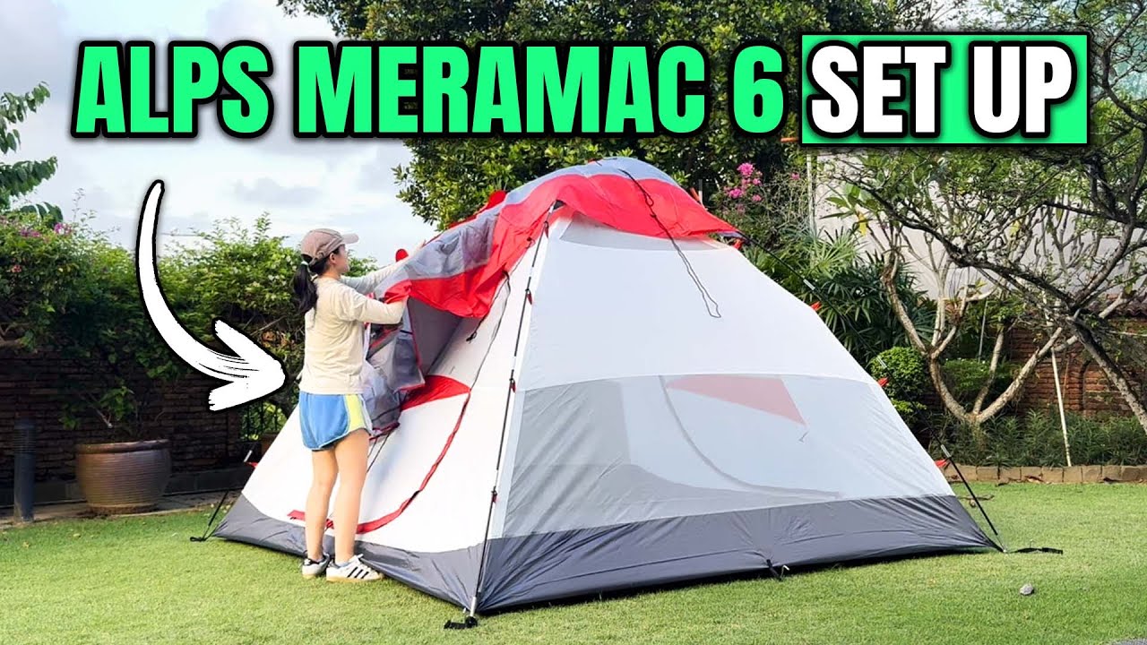 ドロマーアマテラス How to Set Up the ALPS Mountaineering Meramac 6 - YouTube