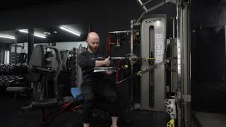 Pure Torque Cable Spinal Rotation (Restrained)