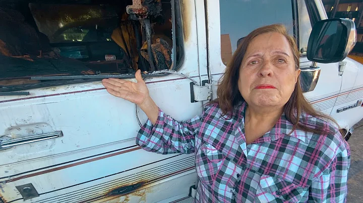 Community leader, Ms. Connie's van was burned and ...