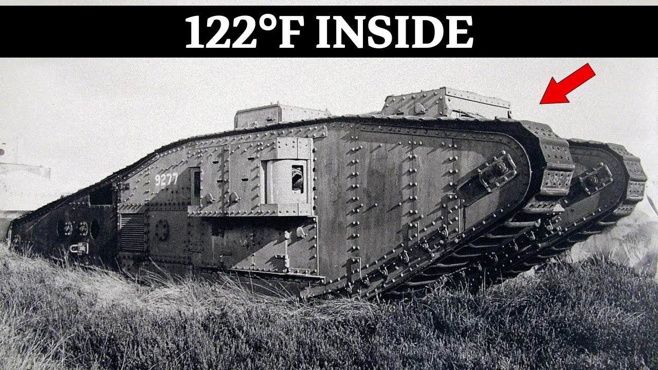 Inside the Iron Coffin: The Horrific Reality of WWI Tank Crews
