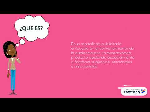 Vídeo: Diferencia Entre Publicidad Informativa Y Persuasiva