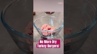 Fix Dry Turkey Burgers with This One Trick #cookingtips #turkeyburger