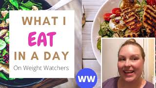 What I Eat in a Day on Weight Watchers