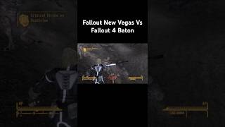 Fallout New Vegas Vs Fallout 4 Baton