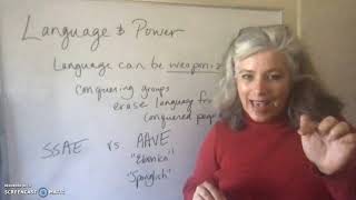 Cultural Geography - Week 12 lesson 2 language and power structures