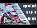 ✅ 👑 UPWIND WINDSURFING LIKE A KING! - Technique Explained