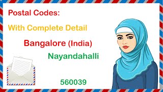 Postal Code Of Nayandahalli Bangaluru