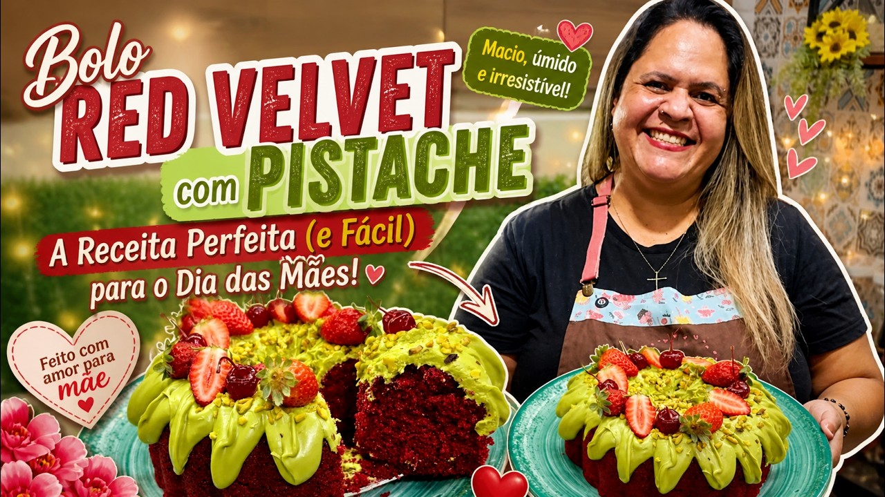 Red Velvet Cake with Pistachios: The Perfect (and Easy) Recipe for