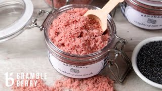 Anne-Marie Makes Raspberry Jam Salt Scrub | Bramble Berry Anne-Marie Makes Raspberry Jam Salt Scrub | Bramble Berry