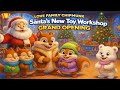 Love Family Chipmunk Santa S New Toy Workshop Grand Opening Kids Christmas Animation