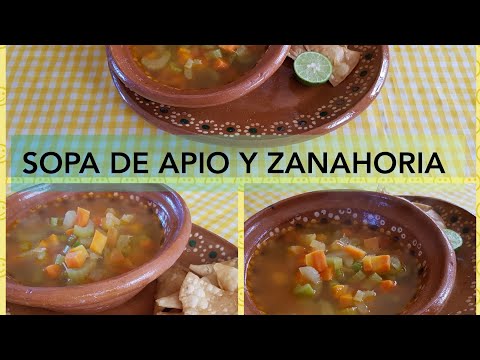 Video: Sopa De Apio Y Verduras