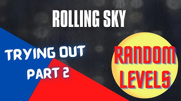 Rolling Sky Trying Out Random And Difficult Levels Part 2| GD Tankular4  #rollingsky #viral #games