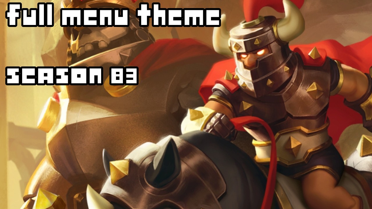 Clash Royale Season 83 - Siege & Swish - Menu Theme (Full) #clashroyale ...