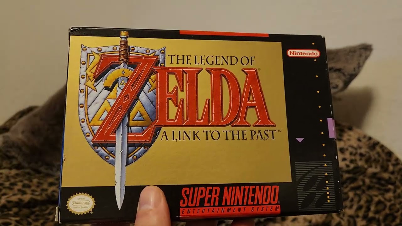Boxed SNES Games (Part 1) in 4k