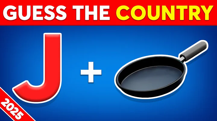 🚩 Guess the COUNTRY by Emoji? 🌎 Emoji Quiz