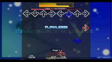 [DDR EDIT/DP] V ~for EXTREME~ / TAKA (Lv. 15)