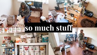 decluttering doom bags and setting up a prepper pantry 🏡✨😍