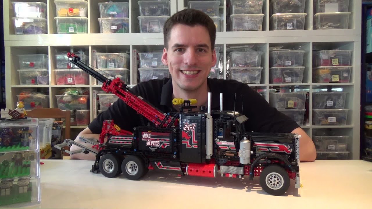 LEGO® Technic 8285 Tow Truck - YouTube