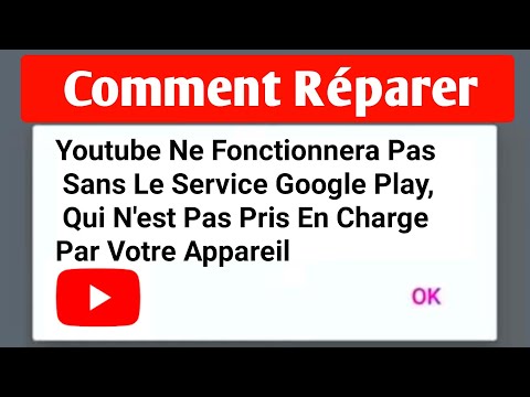 Comment Réparer Youtube Ne Fonctionnera Pas Sans Problème Avec Les Services Google Play