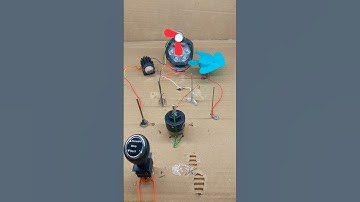 Electric Generator Gear Motor Dc Fan #tech #dcmotor #youtubeshorts #shorts