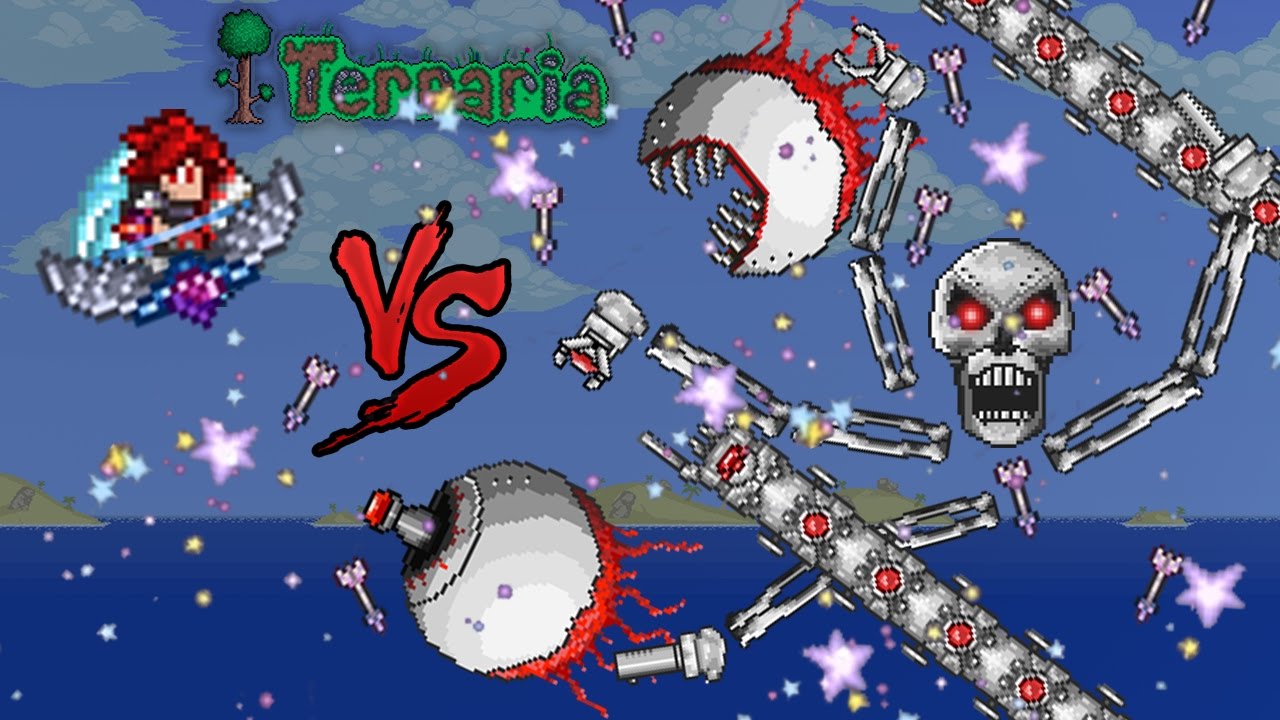 sagtmodighed tyv underholdning Terraria Expert 1 VS 3 Mechanical Boss - How to Easy - YouTube