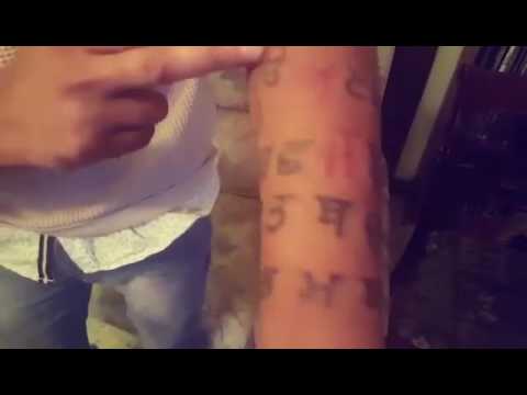 My First Tattoo -- PUNJAB + PUNJABI ❤️❤️ Vegemite Singh