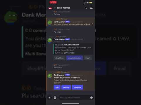 How I level up on dank Memer fast